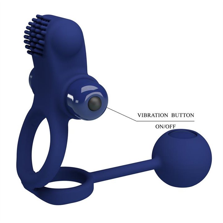 Remington Double Vibrating Cock Ring - BI-210211-3 - Teknashop Ltd