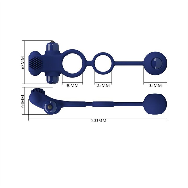 Remington Double Vibrating Cock Ring - BI-210211-3 - Teknashop Ltd