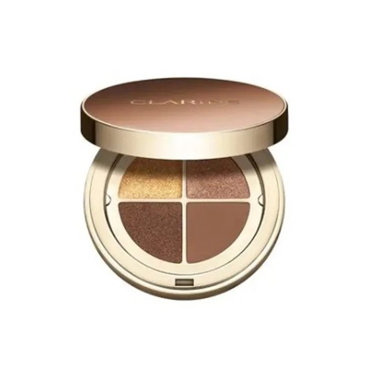 Clarins Ombre 4-Colour Eyeshadow Palette  04 Brown Sugar Gradation 4,2g - unisex - Teknashop Ltd