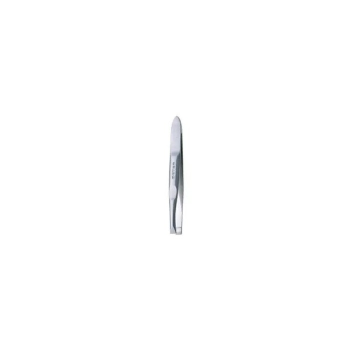 Beter Chrome Plated  Straight Tip Tweezers - unisex - Teknashop Ltd