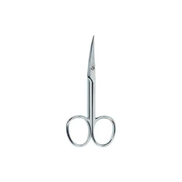 Beter Professional Curved Chrome Manicure Scissors for Cuticle  - unisex - Teknashop Ltd