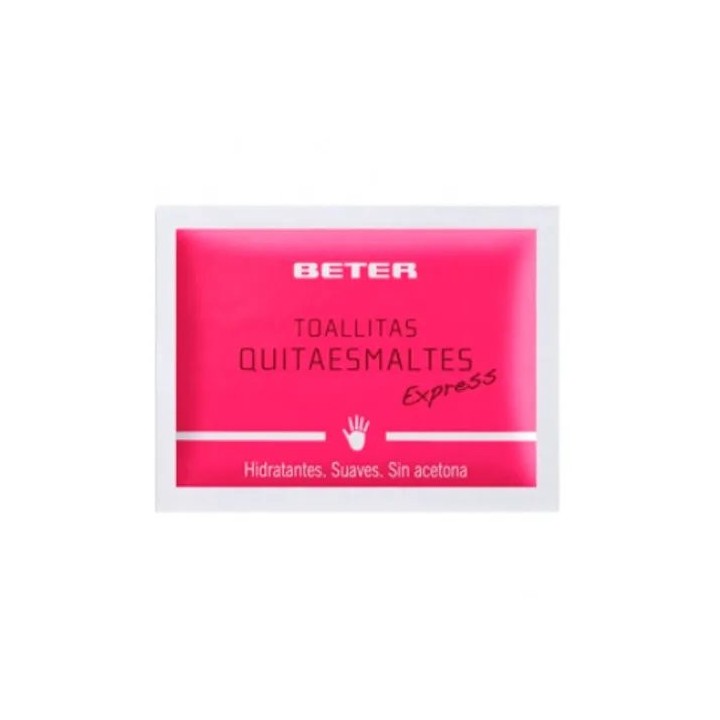 Beter Nail Polish Remover Wipes 10U - unisex - Teknashop Ltd