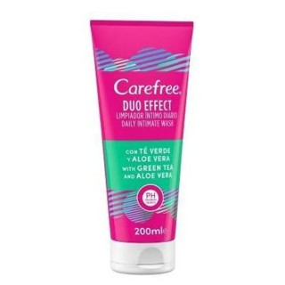 Carefree Duo Effect Intimate Cleanser Green Tea & Aloe Vera 200ml - unisex - Teknashop Ltd