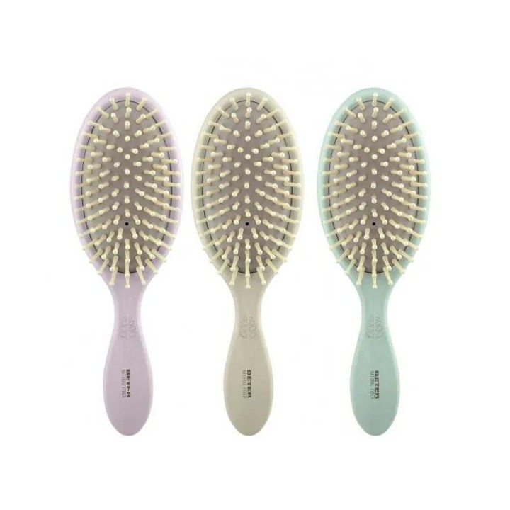 Beter Cepillo Neumático Natural Fiber Púas Madera Beige - unisex - Teknashop Ltd