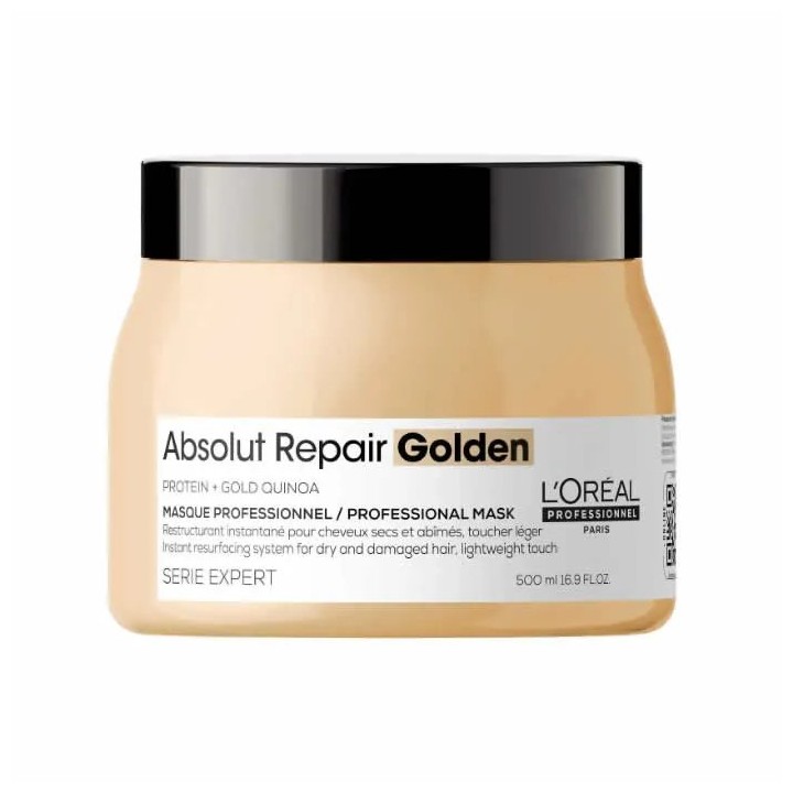 L'Oreal Professionnel Absolut Repair Golden Mask 500ml - unisex - Teknashop Ltd