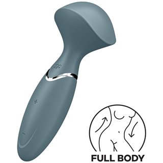 SATISFYER - MINI WOND-ER GREY - D-232965 - Teknashop Ltd
