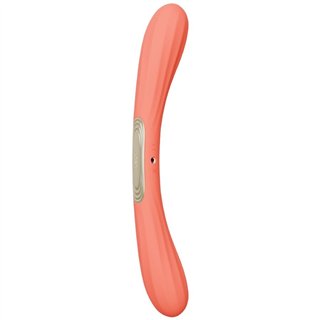 LELO - BOOMERANG DOUBLE ENDED VIBRATOR CORAL RED - D-245680 - Teknashop Ltd