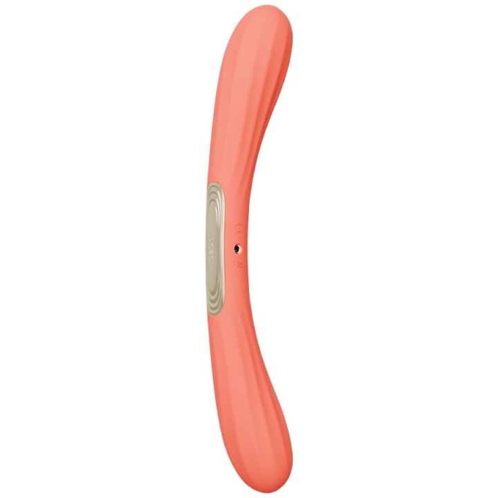 LELO - BOOMERANG DOUBLE ENDED VIBRATOR CORAL RED - D-245680 - Teknashop Ltd