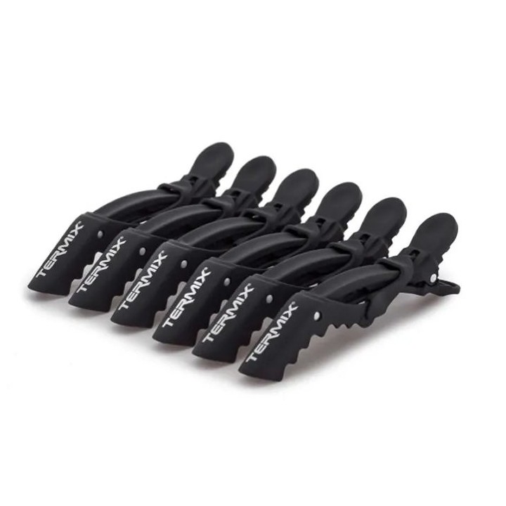 Termix Professional Soft Touch Hair Clips 6 Units - unisex - Teknashop Ltd