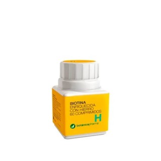 Botanicanutrients Biotin with Iron 60Comp - unisex - Teknashop Ltd
